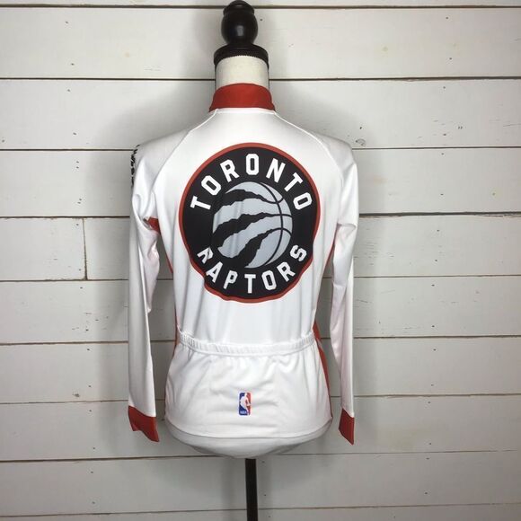 New NBA Toronto Raptors Long Sleeve Cycling Jersey - Picture 3 of 7